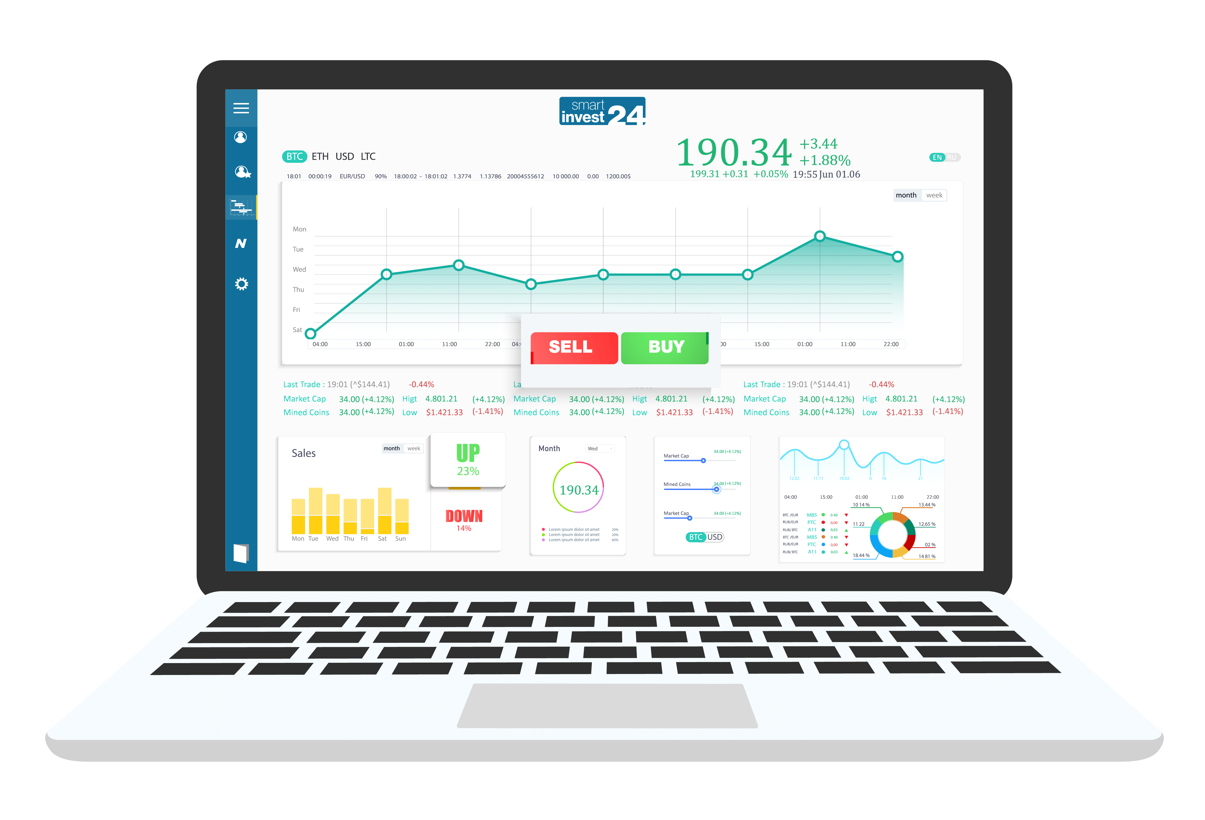 Schalten Sie den Zugang zum Online-Handelsportal von Smart Invest 24 frei!